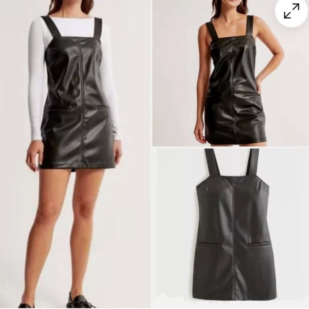 NWT Abercrombie & Fitch Leather Dress